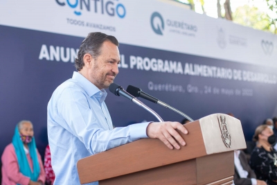 Arranca en Querétaro Programa Alimentario de Desarrollo Social