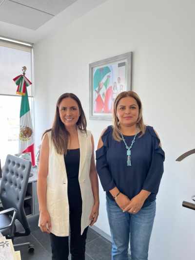 Se reúne Selene Salazar con Lupita Ramírez Plaza