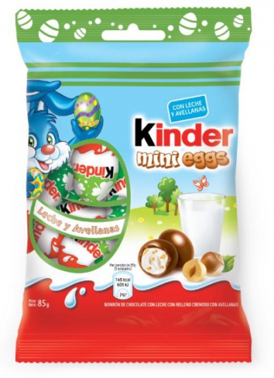 Alerta COFEPRIS sobre posible presencia de salmonella en los KINDER mini eggs