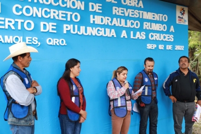 “Estamos buscando cambiar los entornos de las comunidades de Pinal de Amoles”: Lupita Ramírez.