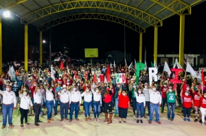 Exitoso pre cierre de campaña de Iliana Montes en La Florida, Arroyo Seco; suma voluntades y hace compromisos serios.