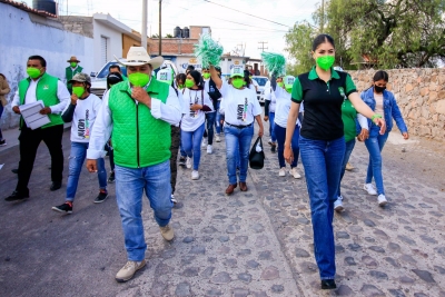 De la mano de la ciudadanía, haremos realidad este proyecto de gobierno: Katia Reséndiz