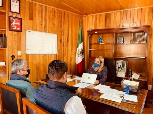 Lupita Ramírez buscará sanear aguas residuales en San Pedro Escanela.