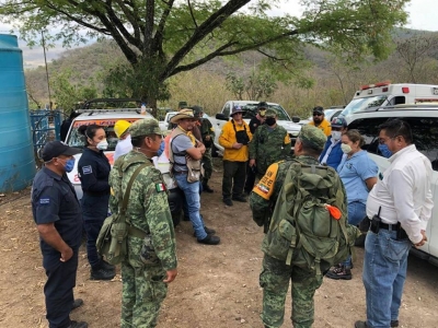 #Ambiente | Extingue lluvia incendio de Landa