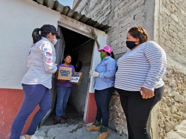 Arranca en Tolimán entrega de apoyos alimentarios