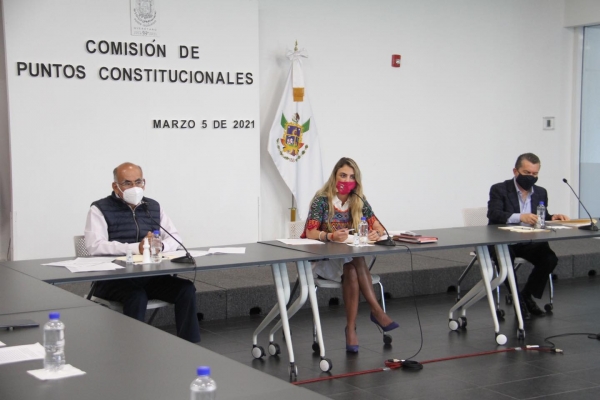 #LIXLegislatura | Comisión de Puntos Constitucionales aprueba minutas de reformas a las Constituciones local y federal