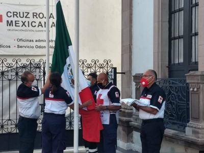 La Cruz Roja Mexicana en Querétaro conmemora 79 años de salvar vidas