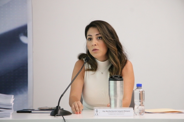 Con la abstención de la diputada Daniela Salgado, diputados aprueban incremento al predial