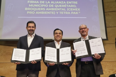 Reciclarán mensualmente más de 80 toneladas de tetrapak en el municipio de Querétaro