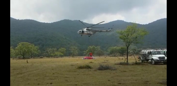 6 personas fallecidas en desplome de helicóptero