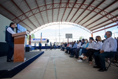 Supervisa Gobernador avances de obra de la derivación del Acueducto II a Cadereyta