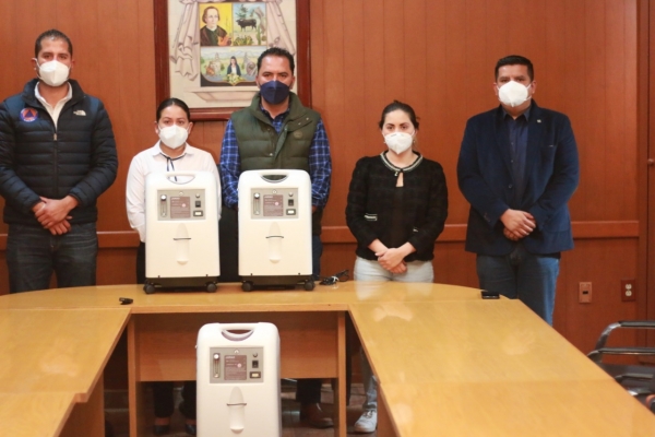 Con reducción salarial del Ayuntamiento, Colón obtiene concentradores de oxígeno para enfermos de COVID-19