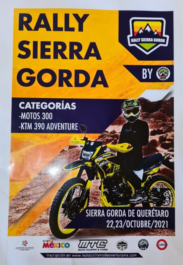 Llegarán a Cadereyta participantes del Rally Sierra Gorda este fin de semana