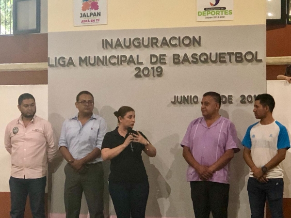 Se inaugura torneo municipal de basquetbol