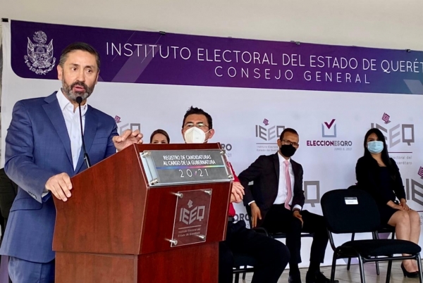 Se registra Miguel Nava como candidato a gobernador por RSP