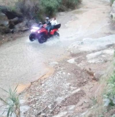 Molestia por Circulación de Cuatrimotos y Raicer