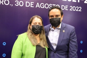 Marina Ponce participa en la Segunda Sesión Ordinaria del Consejo psra el ordenamiento territorial y desarrollo urbano del Estado de Querétaro 2022.