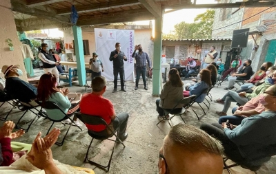 Inicia rehabilitación integral de la calle Ignacio Zaragoza en el barrio de la Magdalena en Tequisquiapan