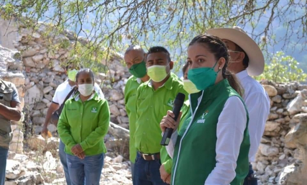 Con los migrantes #AvanzamosJuntos en el distrito 15: Nancy Huerta