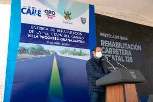 Entrega Gobernador rehabilitación del Camino Villa Progreso – Guanajuatito, en Ezequiel Montes