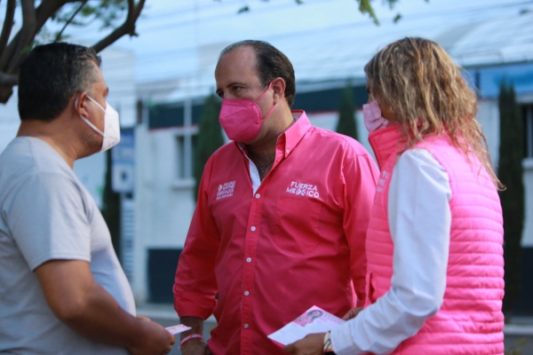 “Vamos a ganar porque la gente confía en nosotros”, Juan Carlos Martínez