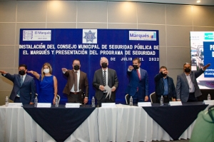 El Marqués presenta el Programa Municipal de Seguridad Pública