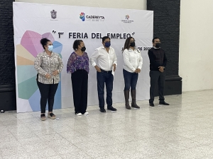 Inauguran Primer Feria del Empleo en Cadereyta