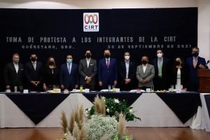 Mauricio Kuri tomó protesta al consejo directivo de la CIRT Querétaro