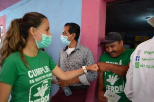 &quot;Haremos equipo por Peñamiller&quot;: Nancy Huerta