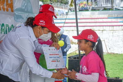 Clausura René Mejía, el curso de verano “Verano Feliz 2022” en Amealco.   