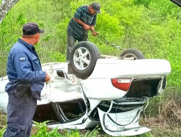 Fuerte Accidente en Landa