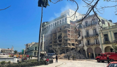 Reportan 8 muertos y múltiples heridos tras explosión de Hotel en la Habana Cuba