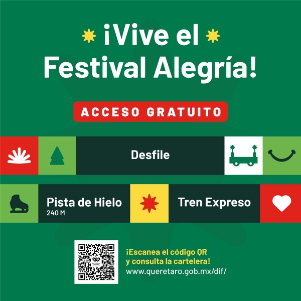 Llega el Festival Alegría a Cadereyta