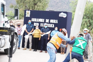 Inician Ampliaciones de Electrificaciones en Peñamiller