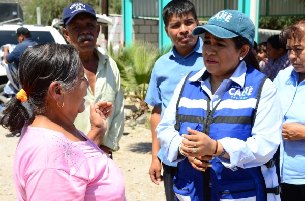 “Hoy ya la gente no quiere ver políticos de palabra, sino de acción”: Lupita Alcántara