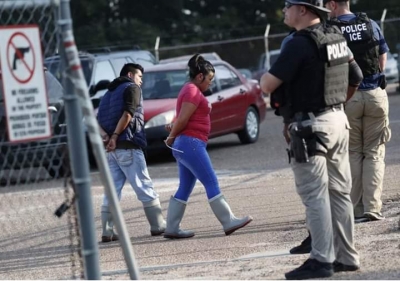 En EU | 680 inmigrantes detenidos en la redada más grande de la historia