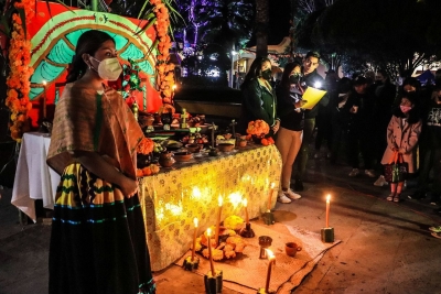 Resultan con Saldo Blanco Actividades de Día de Muertos en Tolimán