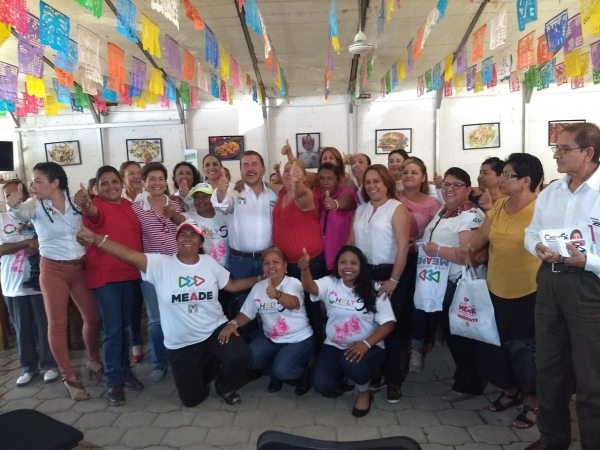 Trabajan en unidad los candidatos priistas en la sierra gorda