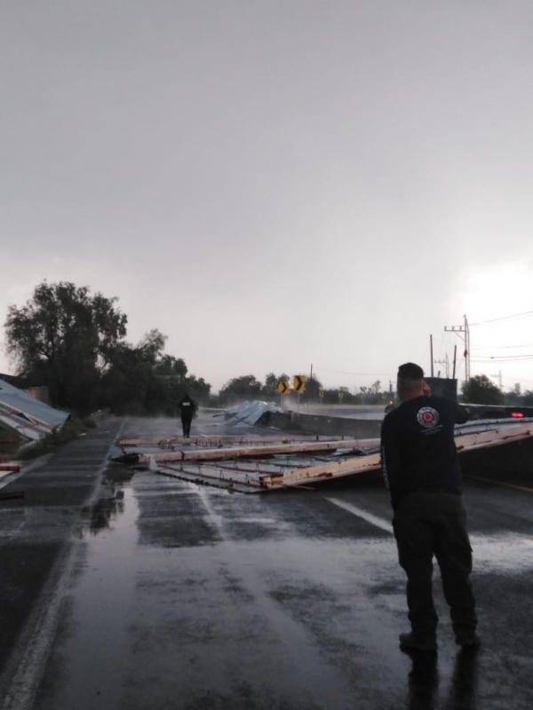 #Colón | Atienden elementos de Protección Civil afectaciones por fuerte precipitación pluvial