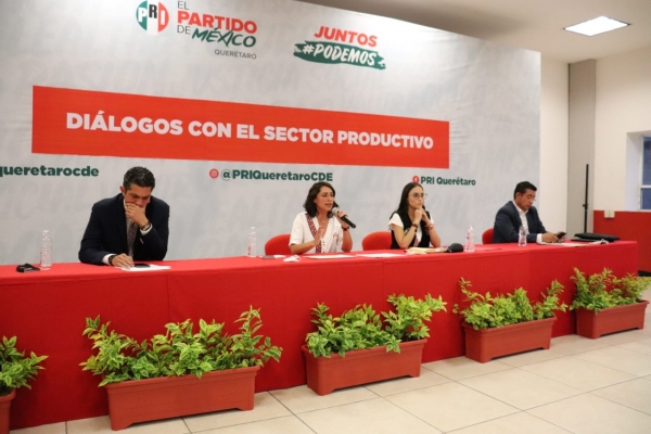 Abigail Arredondo se Reúne con el Sector Productivo