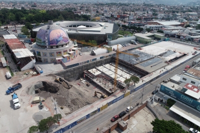 40% de avance en el Estacionamiento Metropolitano Alameda