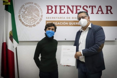 Asume Rocío Peniche la Delegación del Bienestar