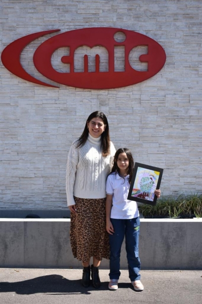 Entrega Comité de Damas CMIC reconocimiento de Concurso de Arte