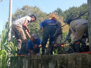 Se restaura sistema de rebombeo en Agua Zarca