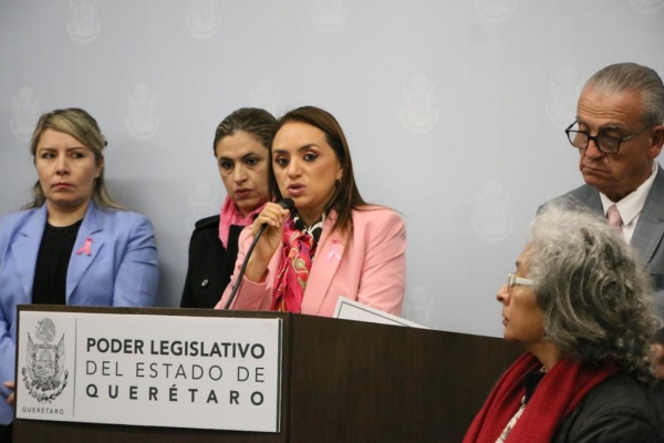 Congreso local se suma a las acciones de lucha contra el cáncer