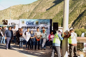 En Frontoncillo Inicia Ampliación de Red de Energía Eléctrica