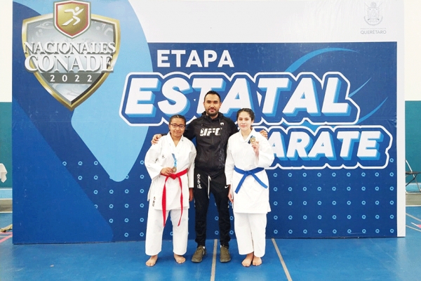 Se integran al selectivo estatal de Karate dos Arroyosequenses